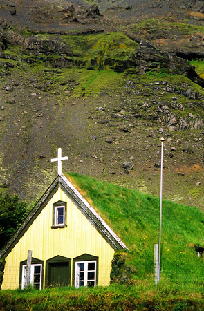 Sod Church, Iceland