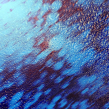 Rainy Abstract, Blue